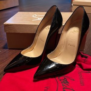 Christian Louboutin Patent Black “So Kate” 120